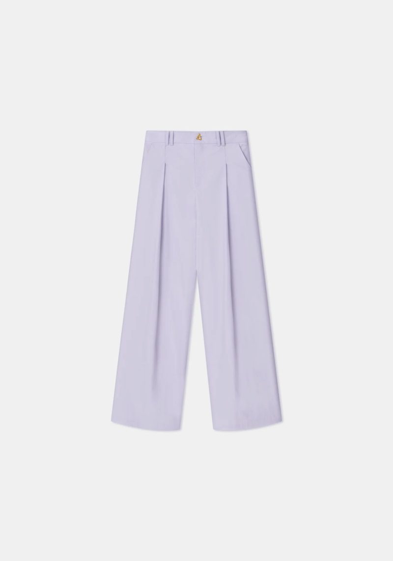 aeron wellen wide leg pants in lilac bottoms aeron 296570