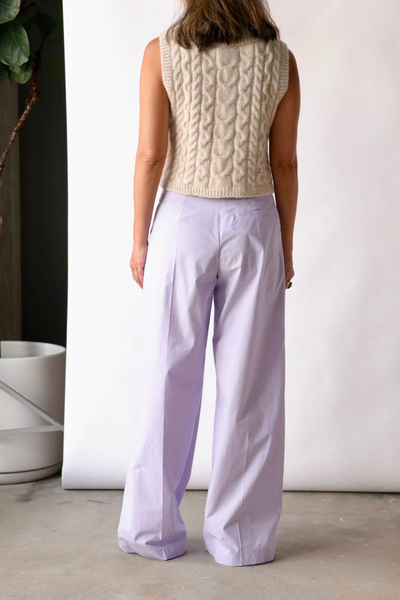 aeron wellen wide leg pants in lilac bottoms aeron 718178