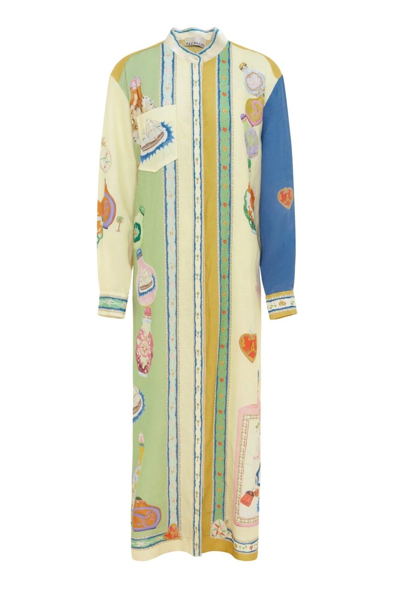 alemais elixir shirtdress in multi dresses alemais 635534