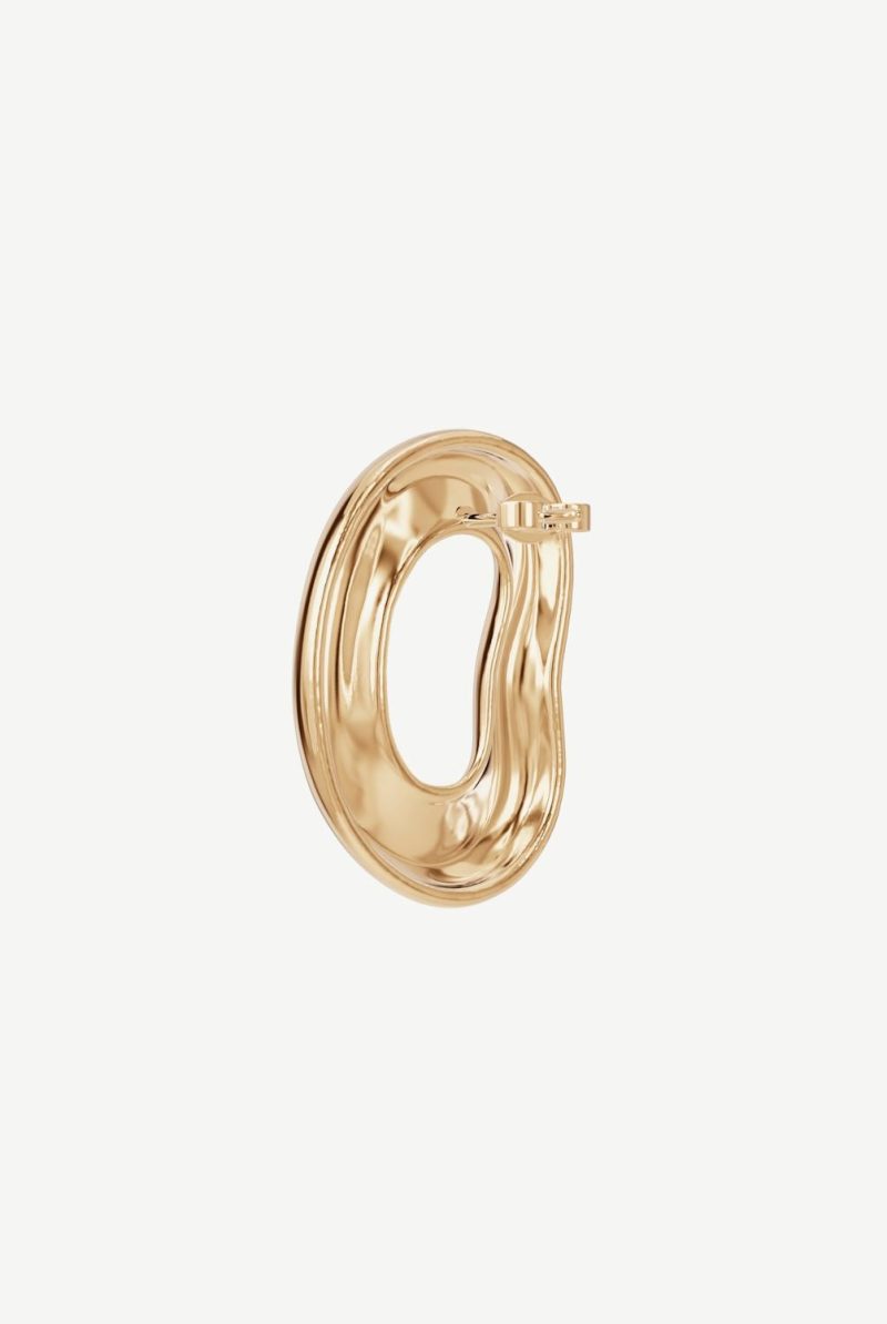 charlotte chesnais shima earrings in vermeil jewelry charlotte chesnais 602308