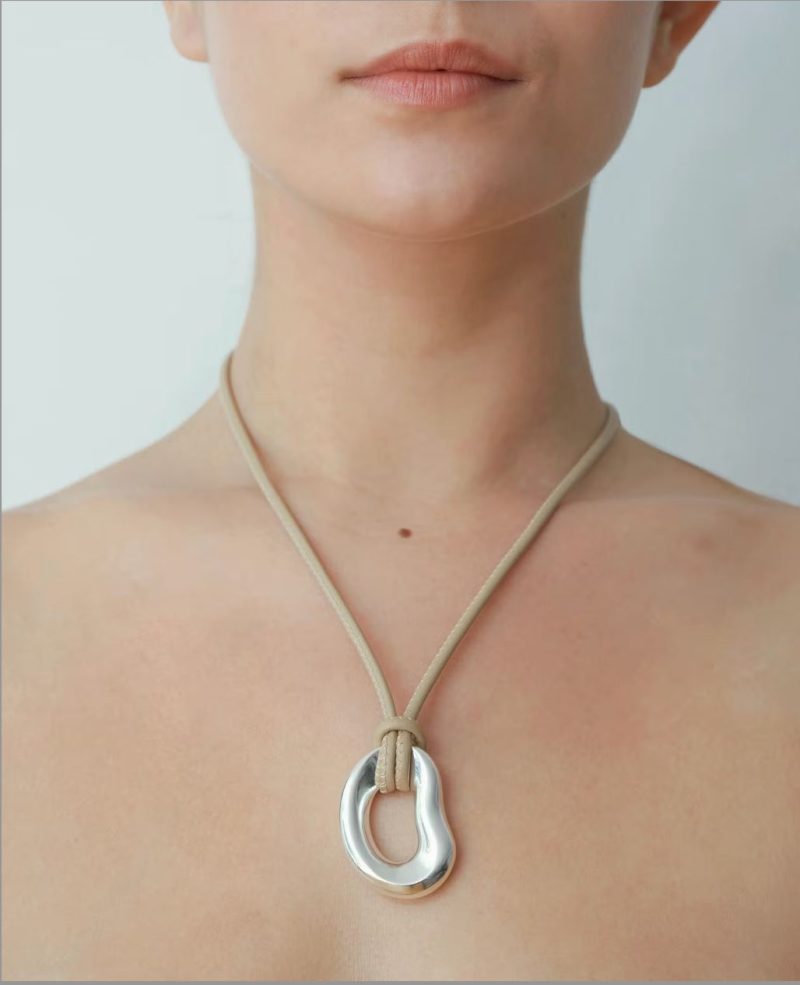 charlotte chesnais shima pendant in silver jewelry charlotte chesnais 113348