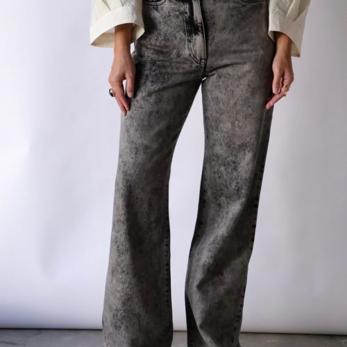 christian wijnants presca pants in artic grey bottoms christian wijnants 326516