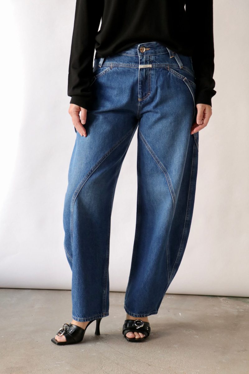 closed forti x denim in mid blue bottoms closed 524174