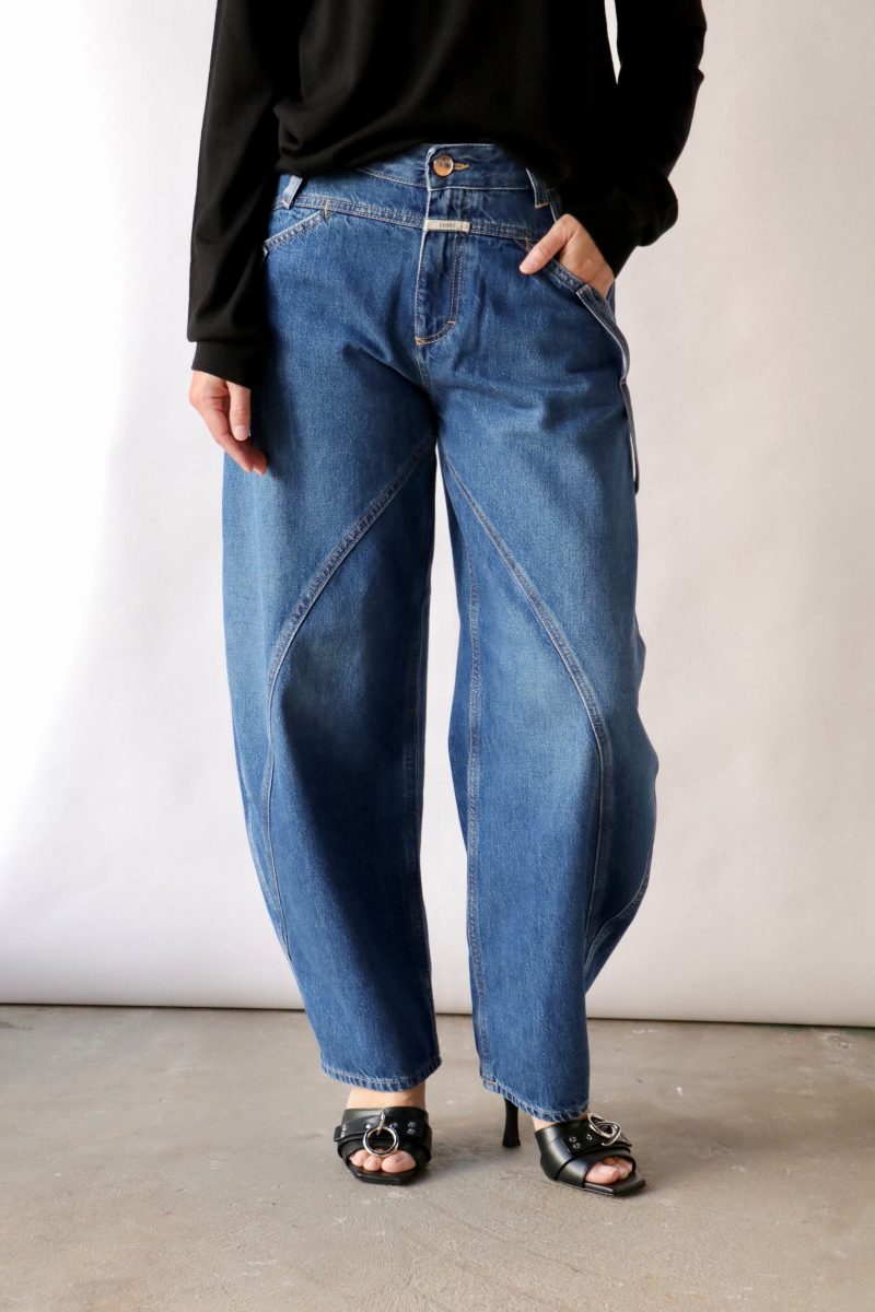 closed forti x denim in mid blue bottoms closed 592440