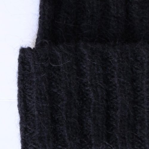 cordera baby alpaca beanie in black accessories cordera 205717