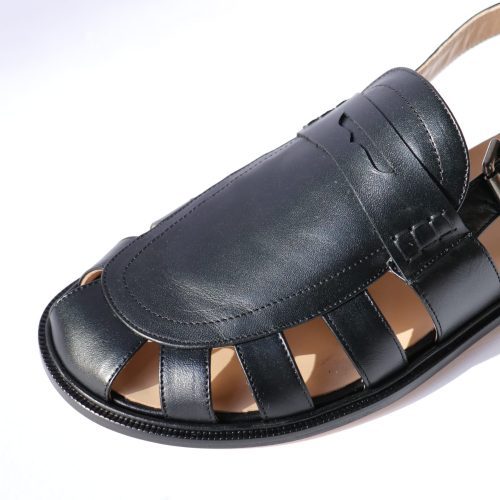 cordera slingback loafers in black shoes cordera 491662