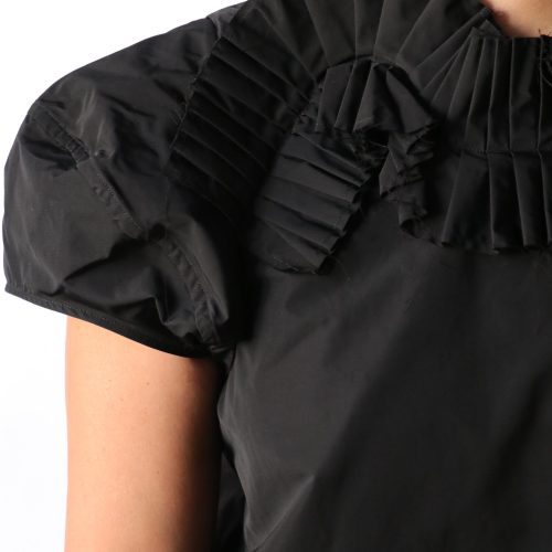 fabiana pigna perla blouse in onyx tops blouses fabiana pigna 856238