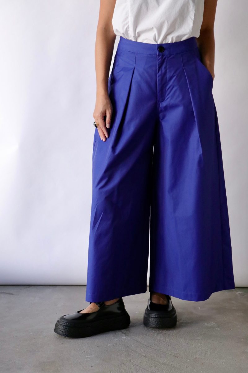 fabiana pigna pliny pant in cobalt bottoms fabiana pigna 200791