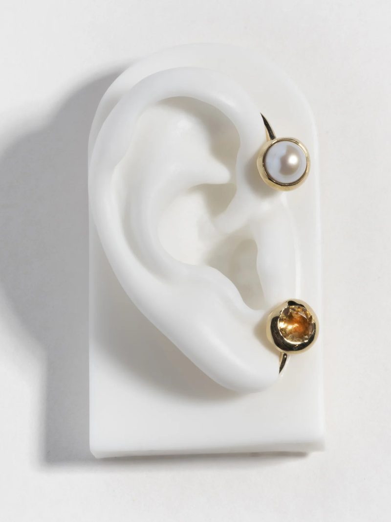 faris bi ear cuff in goldcitrine jewelry faris 865738