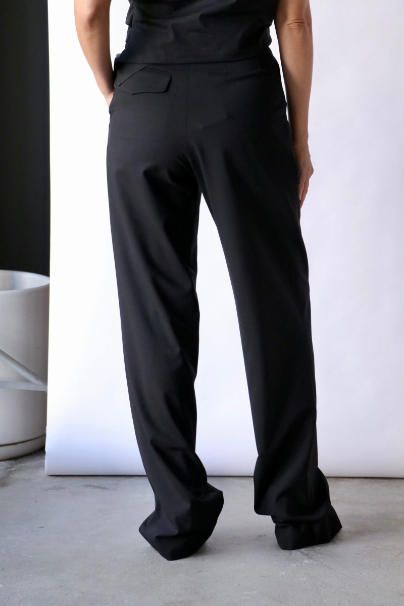 gauchere pants in black bottoms gauchere 526720