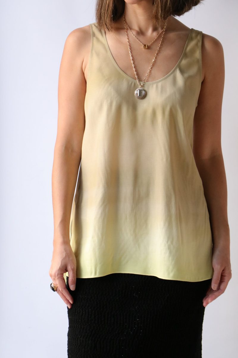 gauchere tank in sand green t shirts tanks gauchere 817572