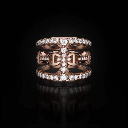 hoorsenbuhs dame phantom clique w white diamonds ring jewelry hoorsenbuhs 521181