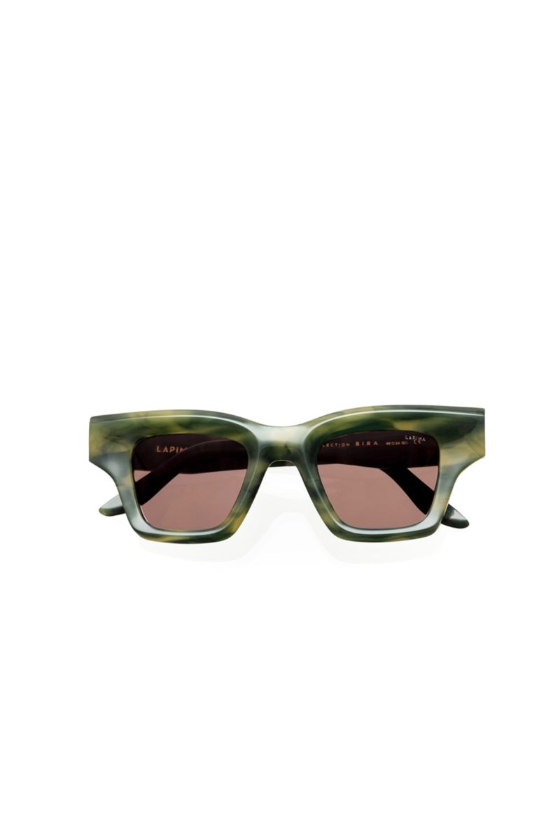 lapima bira sunglasses in forest solid accessories lapima 908849