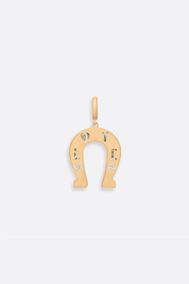 lauren rubinski bruno brushed yellow gold horseshoe pendant jewelry lauren rubinski 655023