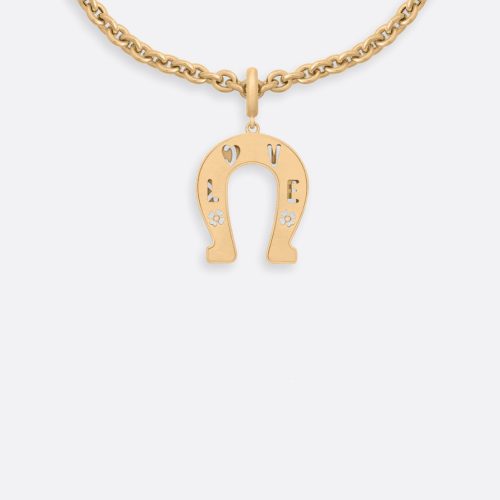 lauren rubinski bruno brushed yellow gold horseshoe pendant jewelry lauren rubinski 866005