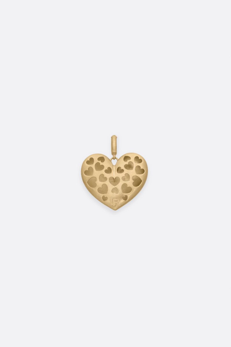 lauren rubinski paulette brushed yellow gold baby forget me not heart pendant jewelry lauren rubinski 965451