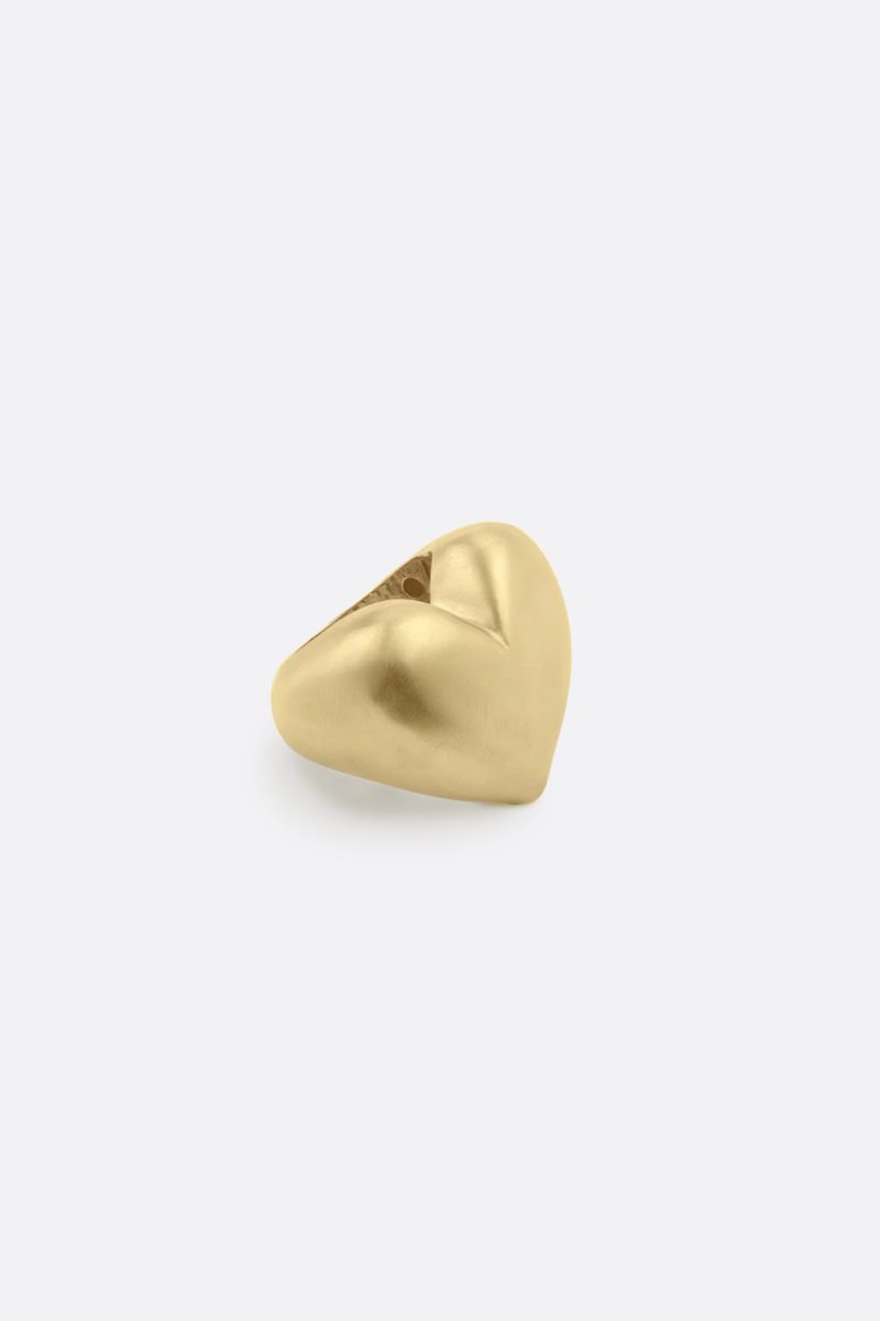 lauren rubinski paulette brushed yellow gold heart ring jewelry lauren rubinski 854854