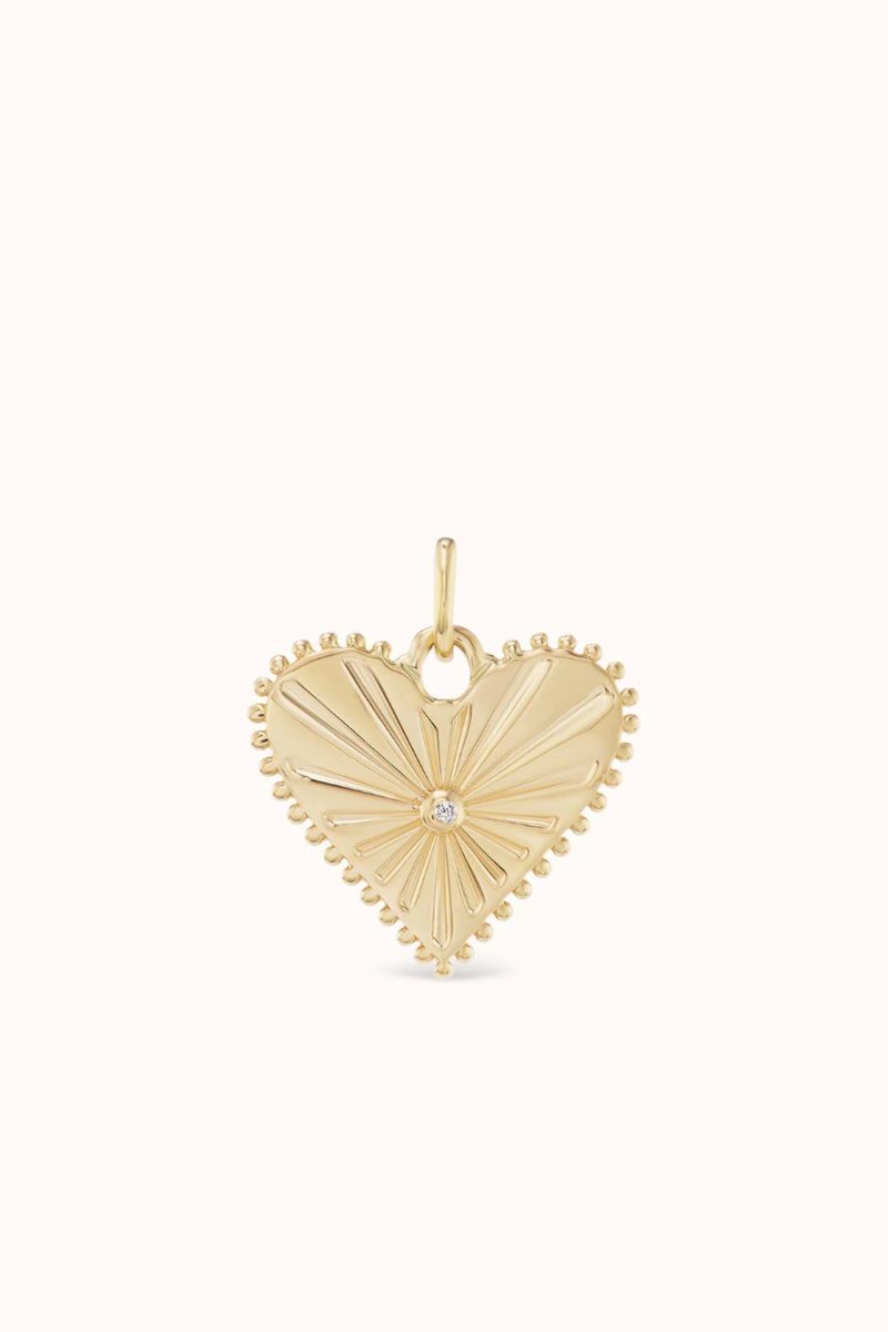 marlo laz small pour toujours heart charm jewelry marlo laz 700176