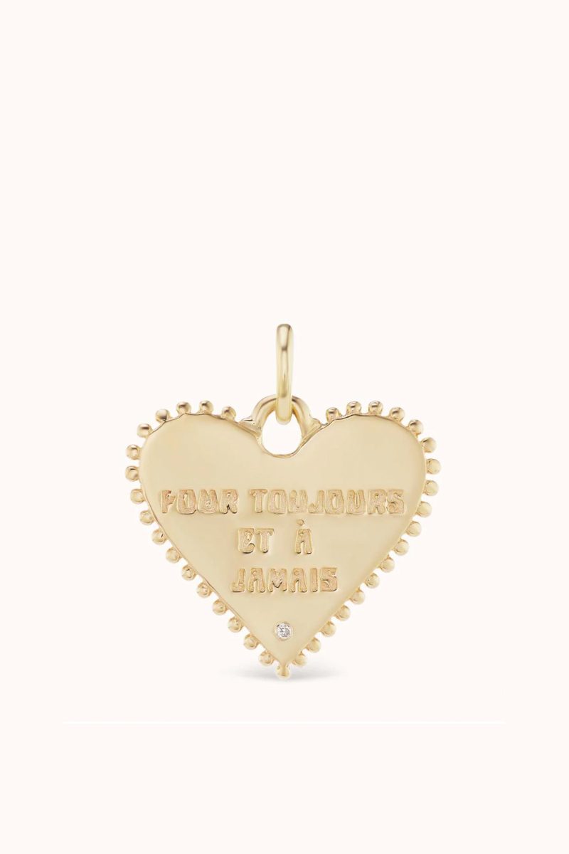 marlo laz small pour toujours heart charm jewelry marlo laz 934299