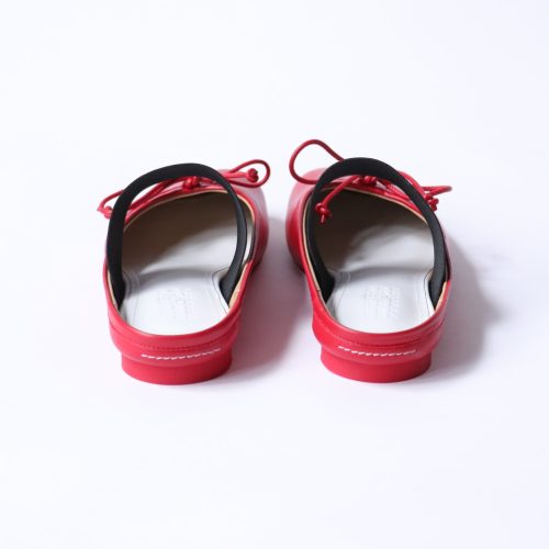 mm6 maison margiela anatomic slip on ballerinas in red shoes mm6 maison margiela 566752