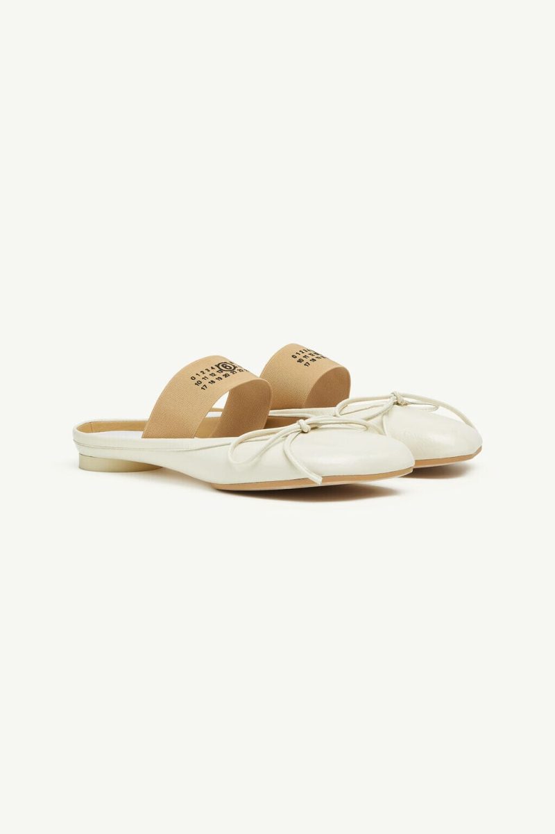 mm6 maison margiela anatomic slip on ballerinas shoes mm6 maison margiela 977623