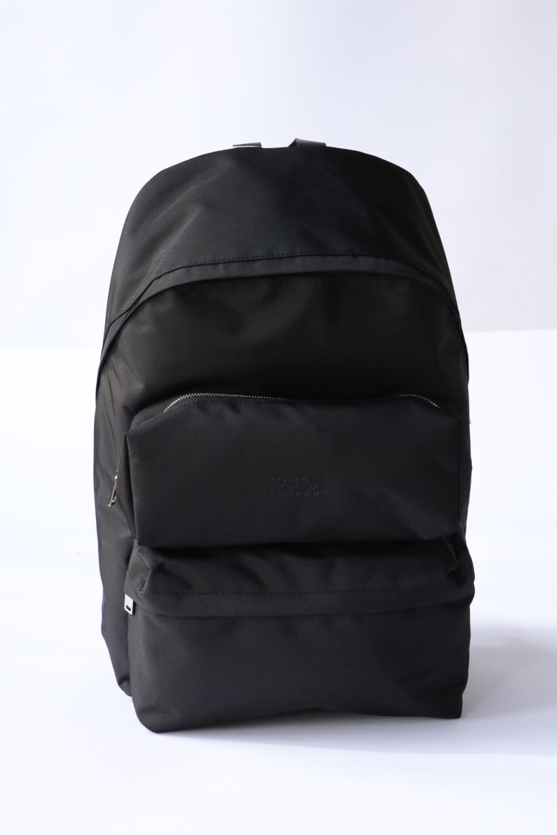 mm6 maison margiela backpack in black accessories mm6 maison margiela 468117