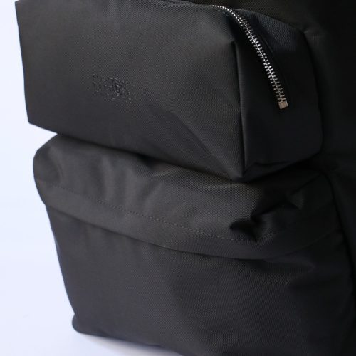 mm6 maison margiela backpack in black accessories mm6 maison margiela 667700