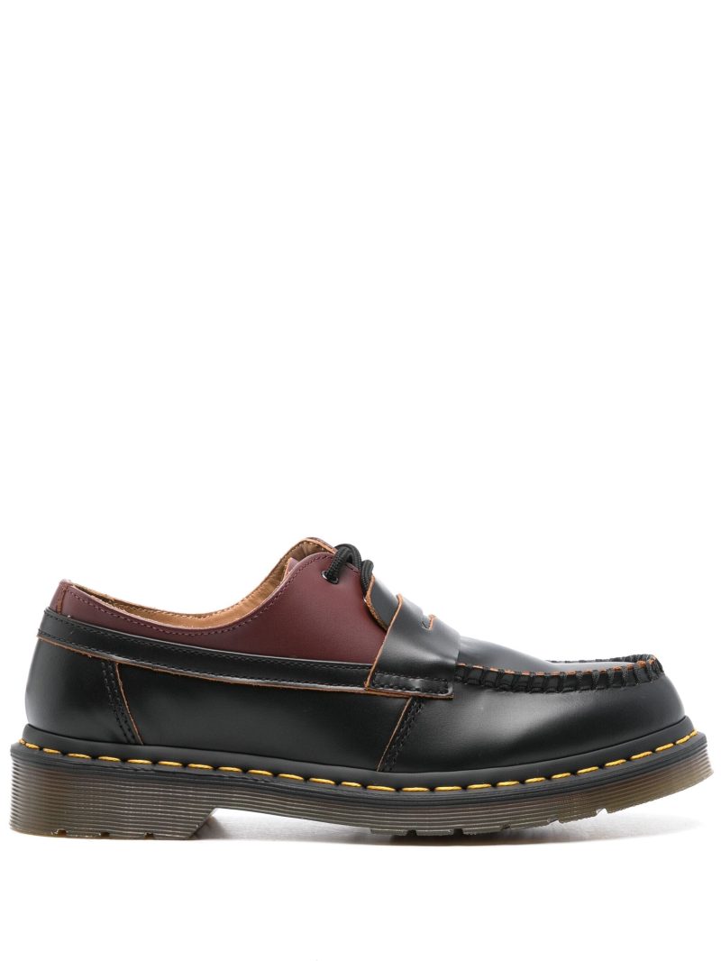 mm6 x dr martens penton mash up in blackburgundy shoes mm6 x dr martens 464577