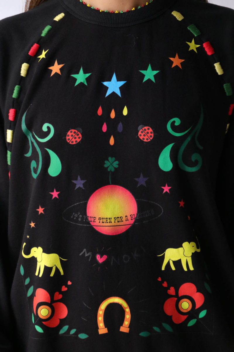 monoki cosmic sweater in multi sweatshirts monoki 249214