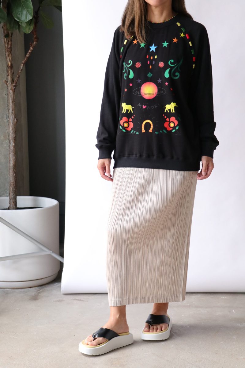 monoki cosmic sweater in multi sweatshirts monoki 889857