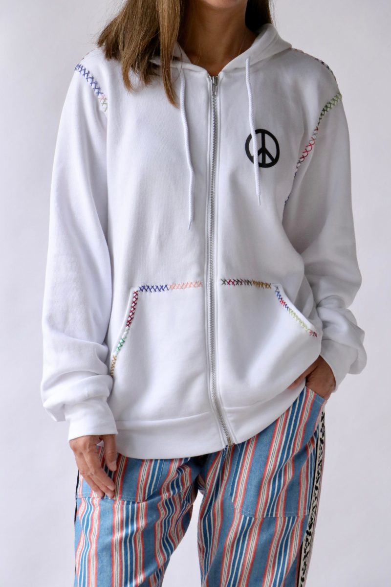 monoki tarot hoodie in white multi sweatshirts monoki 127464