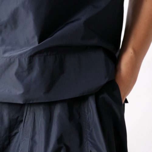 odeeh ultra light taffeta skirt in navy bottoms odeeh 122038