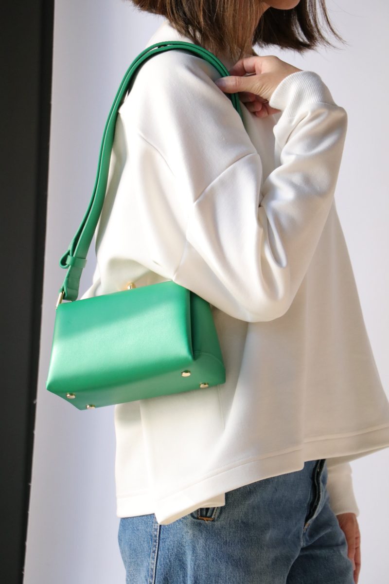 plan c mini shoulder bag in emerald accessories plan c 702592