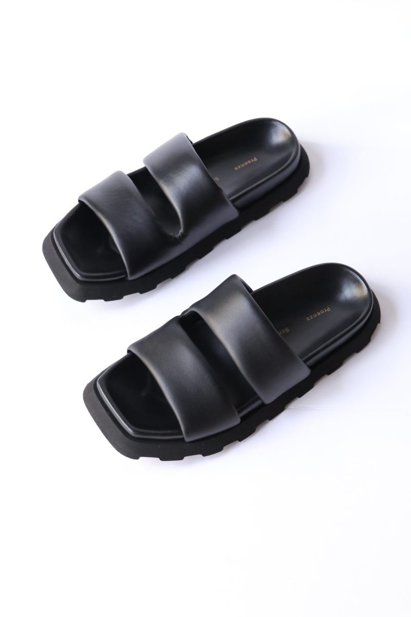 proenza schouler forma slide sandals in black shoes proenza schouler 910838