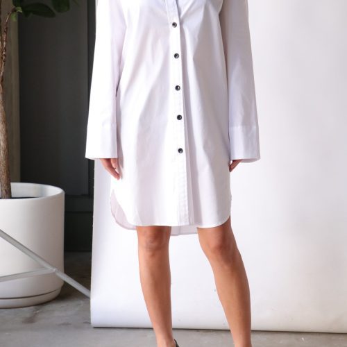 proenza schouler white label soft poplin button down dress dresses proenza schouler 755130