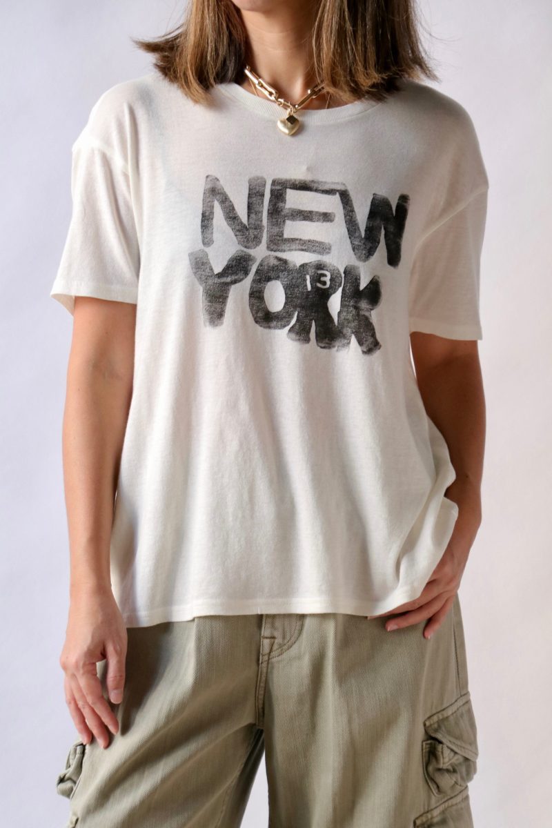 r13 ny relaxed t in ecru t shirts tanks r13 327206