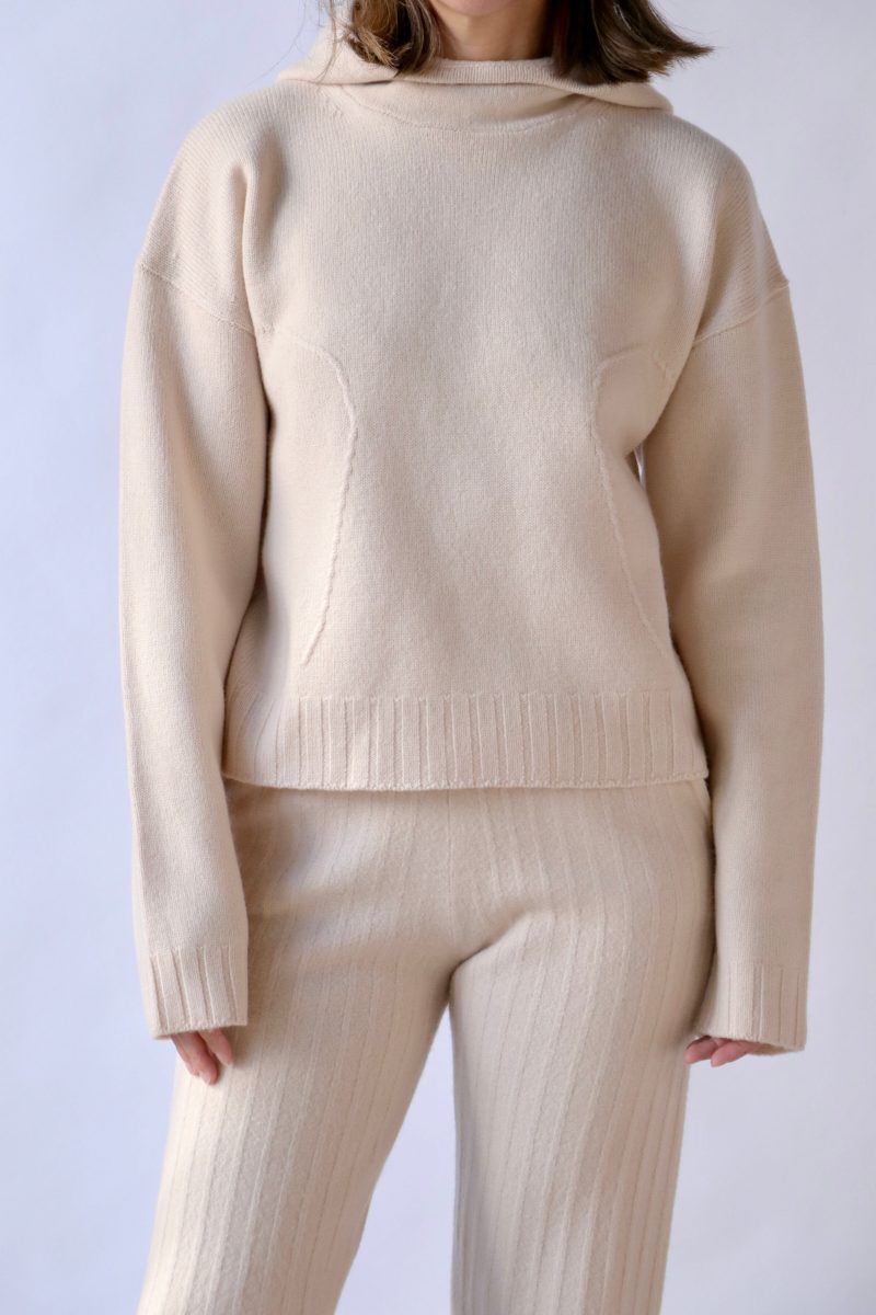 rachel comey alps hoodie in cream sweatshirts rachel comey 747766