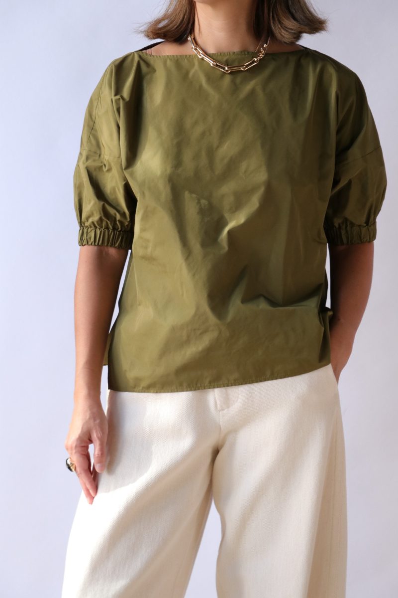 rachel comey ballaton top in olive tops blouses rachel comey 655961