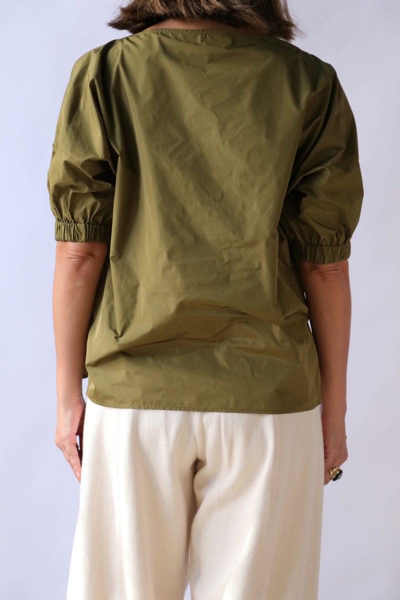 rachel comey ballaton top in olive tops blouses rachel comey 720080