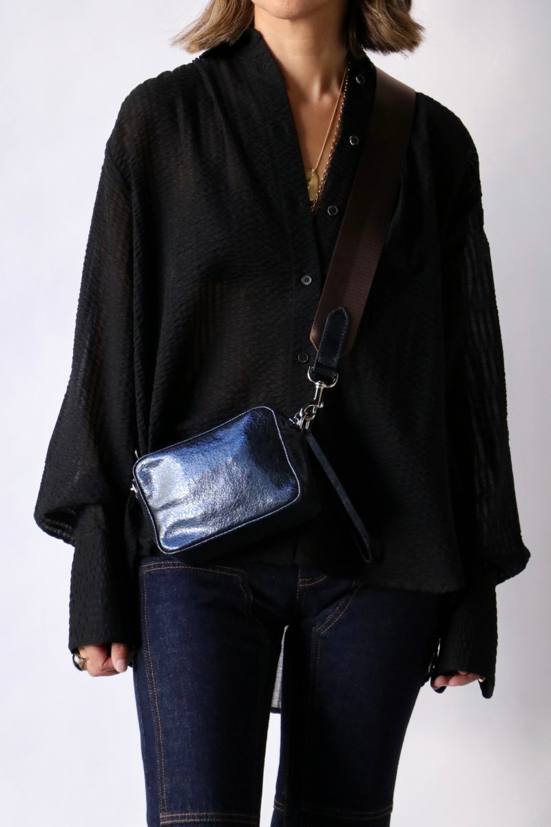 rachel comey cowell crossbody in dark indigo accessories rachel comey 670305