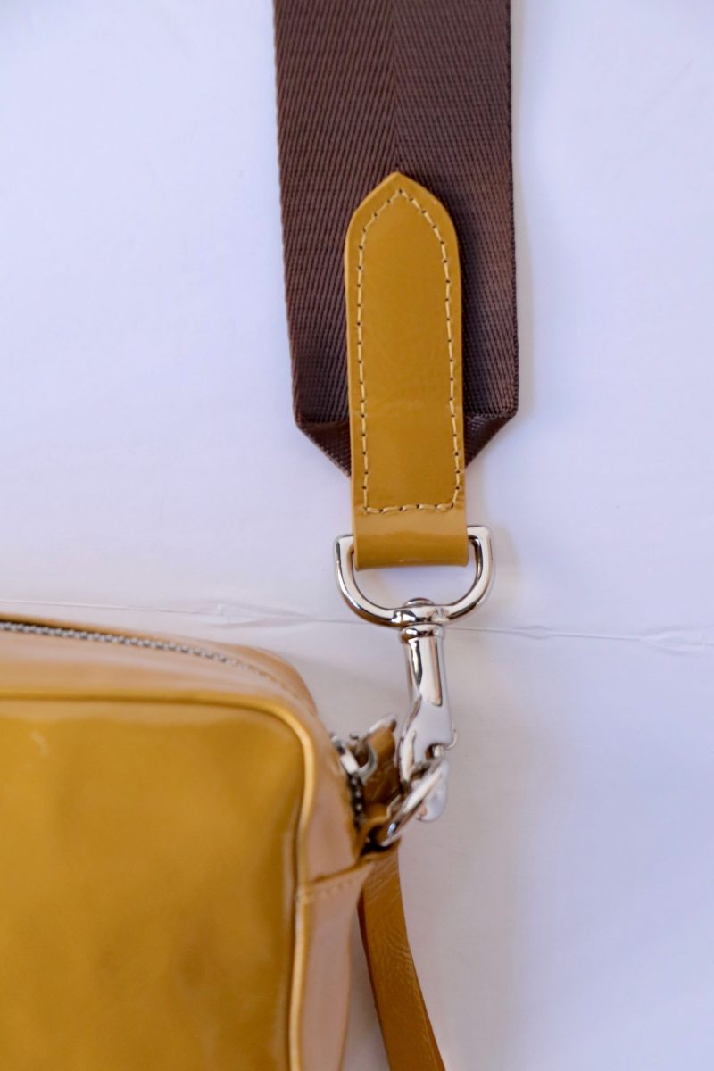 rachel comey cowell crossbody in mustard accessories rachel comey 627306