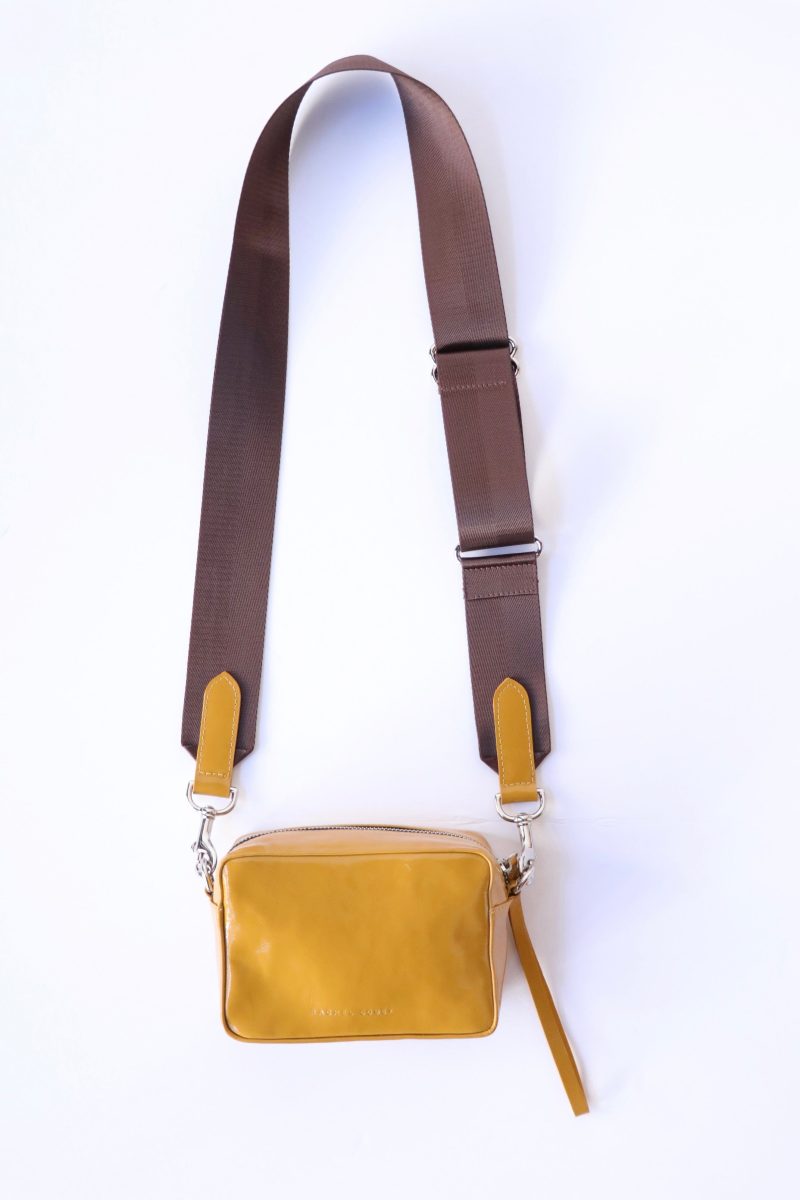 rachel comey cowell crossbody in mustard accessories rachel comey 672107