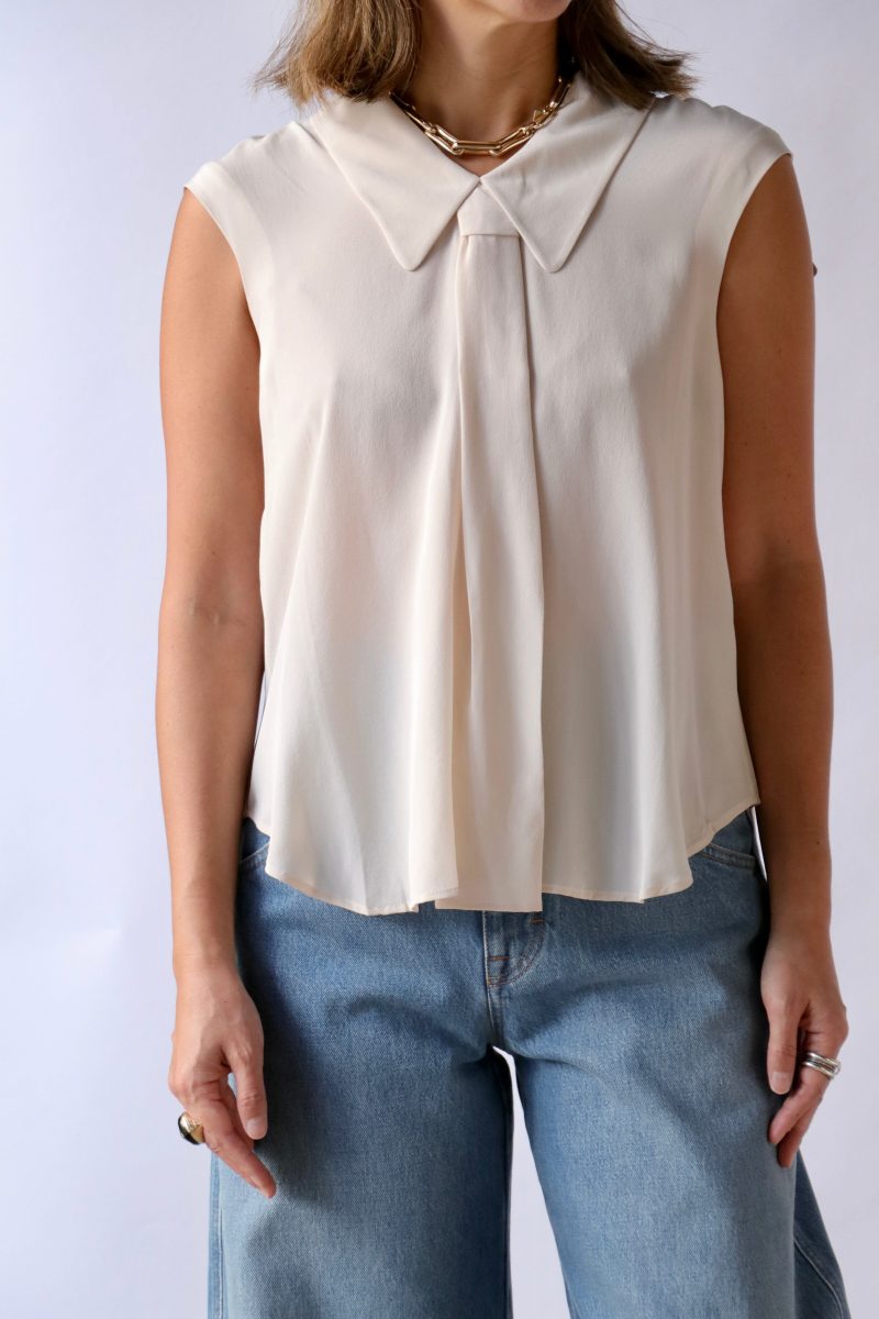 rachel comey duston top in ivory tops blouses rachel comey 327432