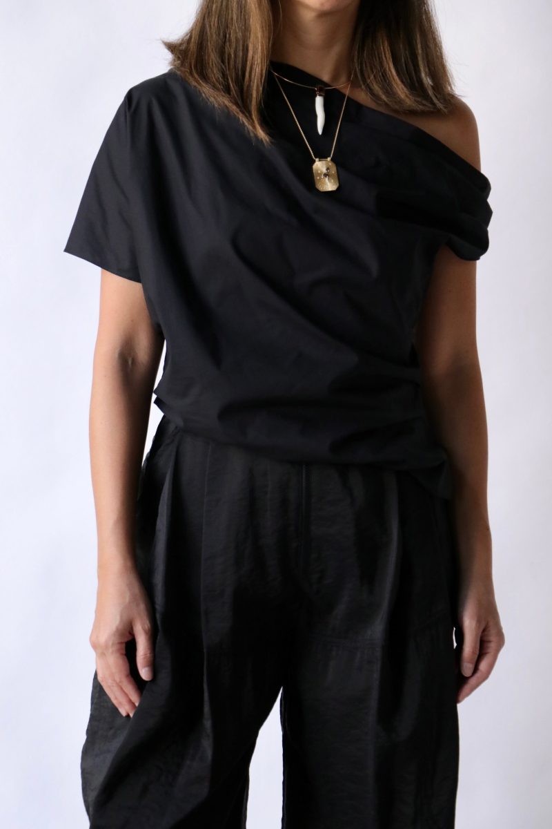 rachel comey mata top in black tops blouses rachel comey 183021