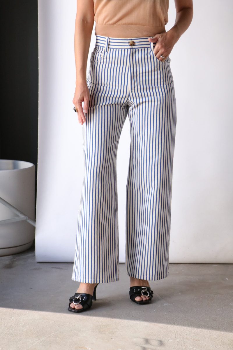 rachel comey puerto pant in blue bottoms rachel comey 275427