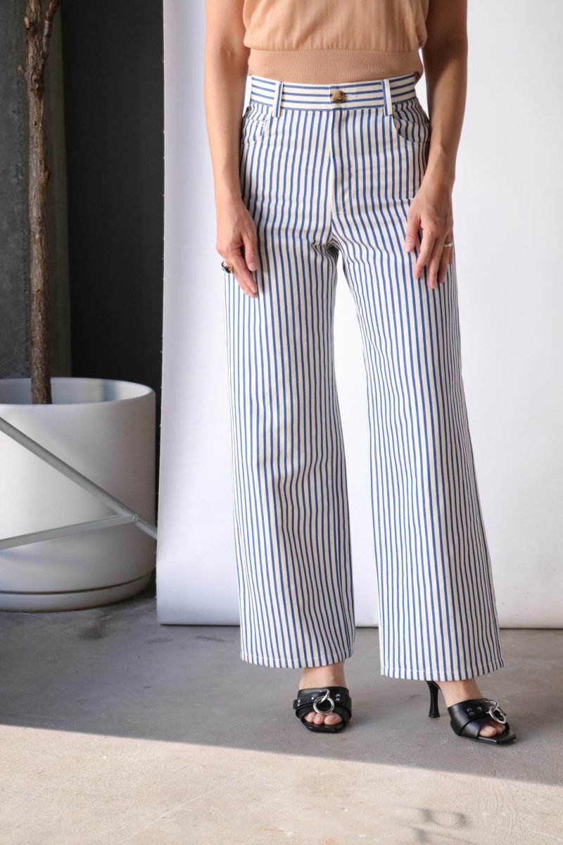 rachel comey puerto pant in blue bottoms rachel comey 731086