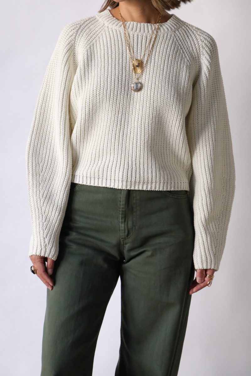 rachel comey salla sweater in white knitwear rachel comey 522543