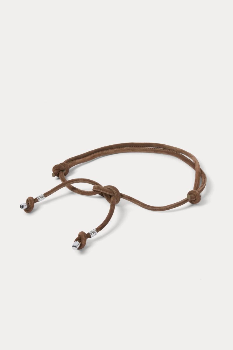 rachel comey tubular tie belt w hardware mud accessories rachel comey 327590