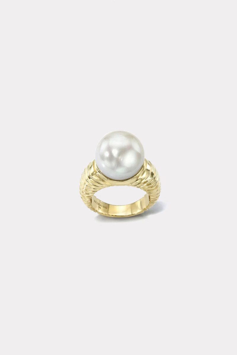 retrouvai grandfather south sea pearl modern love ring jewelry retrouvai 937492